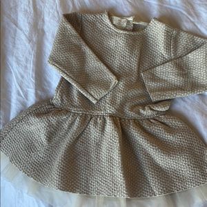 Zara flared skirt toddler girl dress 9-12m